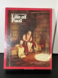 Vintage 1977 Bible Journeys Number 3 Life of Paul, Religious Board Game New - Imagen 1 de 4