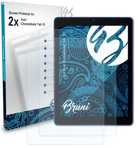 Bruni 2x Proteggi Schermo per Acer Chromebook Tab 10 Pellicola Protettiva - Afbeelding 1 van 4