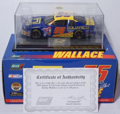 Revell NASCAR #55 1999 Kenny Wallace Square D Monte Carlo diecast 1:24 Nascar Foto 1 de 4