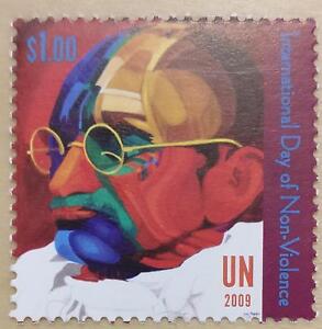 UN 2009 - Mahatma Gandhi - International Day Of Non-Violence - Single Stamp MNH