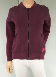 Mädchen Nike weinrot lila Reißverschluss Jacke Alter 12-13 - Bild 1 von 12
