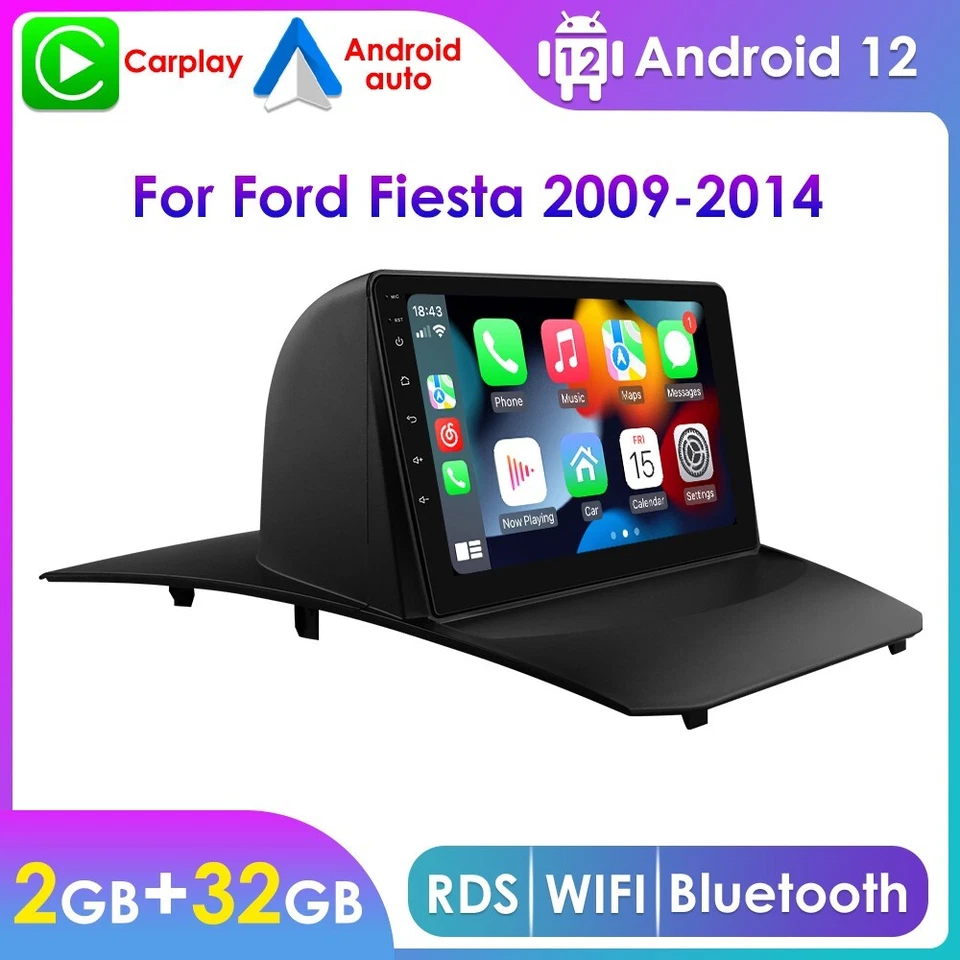 für Ford Fiesta MK6 bj. 2008-2016 Android13 Carplay Autoradio Navi 32GB RDS WIFI