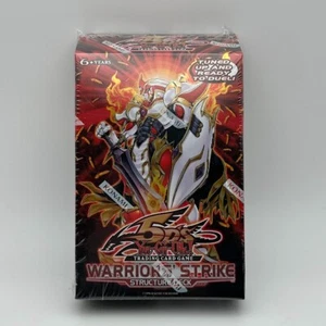 Yu-Gi-Oh! Warrior's Strike 1st Edition Structure Deck For Trading Card Game TCG - Picture 1 of 3
