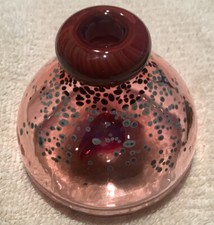 Perfume Bottle Hand Blown & Signed From Torch works Studio By Chris& Alex Pantos