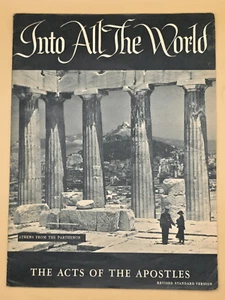 INTO THE WORLD-The Acts of the Apostles-1963-Magazine-American Bible Society-VTG - Picture 1 of 7