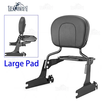 Respaldo barra Sissy y portaequipajes para Harley Breakout CVO Pro Street FXSE 16-17 Foto 1 de 4