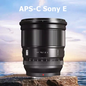Lente de gran apertura VILTROX 75 mm F1.2 Pro enfoque automático MF APS-C para montura Sony E - Imagen 1 de 8