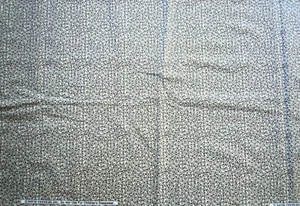 Baumwollstoff David Textilien Stoff Peace Zeichen braun & weiß 4 Yard Stück x WOF - Bild 1 von 1