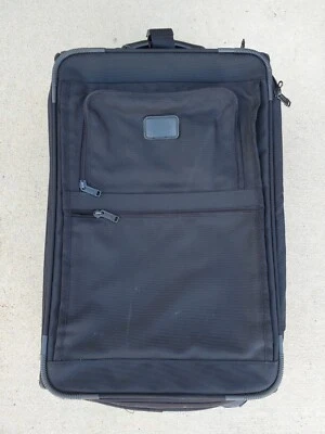 TUMI Alpha 2 International 21 " Expandable 2 Wheeled Carry-On - Black - Image 1 of 4