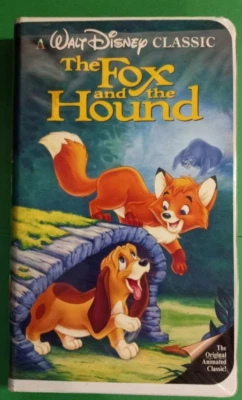 Disney The Fox and the Hound Black Diamond VHS, 1994 - Image 1 of 3