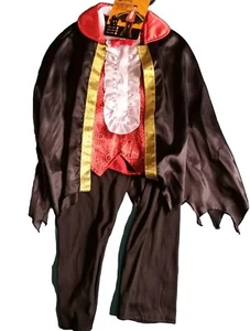 Vampire Kids Fancy Dress Age 5-6 - Picture 1 of 5