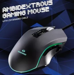 RGB LED Gaming Mouse Optical USB Wired for Desktop PC Laptop 12000 DPI 11 Button - Picture 1 of 3