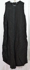 Vince Women's Bar Stripe Midi Dress Size Large - Picture 1 of 3