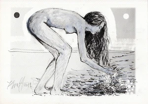 AKT "Ars erotica " NUDE Original- Art Kunst Digital Grafik schöne aktstudien - Bild 1 von 1