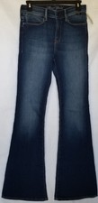 New Mavi Gold Mens Denim Sheena High-Rise Flare Jeans Sample Pair Size 27/33
