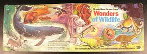 WONDERS OF WILDLIFE BROOKE BOND PG TIPS TEA CARD VINTAGE ALBUM - Picture 1 of 15