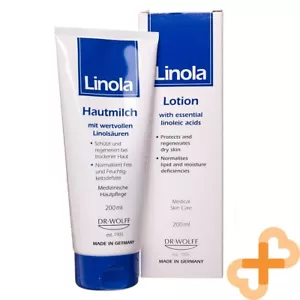 Linola Corps Lotion 200 ML Protèges Avec Lipids Pour Régénérer Barrière Peau - Bild 1 von 12