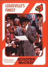 1989-90 Louisville Collegiate Collection Multi-Sport Card #277 Scooter McCray