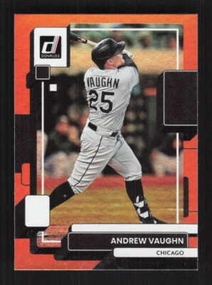 Andrew Vaughn 2022 Donruss Holo Orange Chicago White Sox #89 - Image 1 of 2