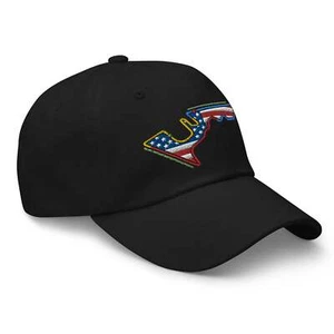 COTA Track Sectors with DRS Zones and US Flag F1 Embroidered Dad Hat - Picture 1 of 13
