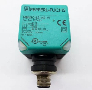 Pepperl+Fuchs NBN30-L2-A2-V1 187483 Induktiver Sensor 10...30VDC 200mA -used- - Bild 1 von 4