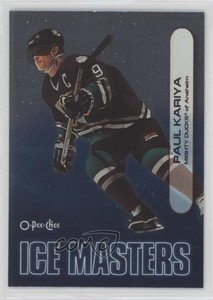 1999-00 O-Pee-Chee Ice Masters Paul Kariya #IM13 HOF