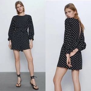 Mameluco mono lunares Zara talla grande - Imagen 1 de 14