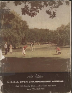 1956 U.S. OPEN Golf Championship Program - Picture 1 of 1
