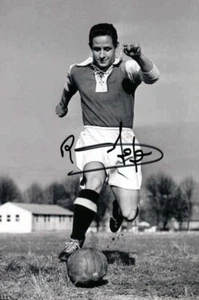 Raymond Kopa Original Signed Photo 10x15cm - Picture 1 of 1