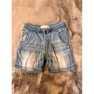 Zara BabyBoy Denim Shorts Elastic Waist Casual Blue Size 2/3 Years - Picture 1 of 11