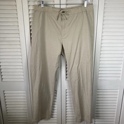 Pantalones Penguin by Munsingwear Caqui Mezcla Tencel Elástico/Cordón Cintura XL Nuevos con Etiquetas Foto 1 de 4