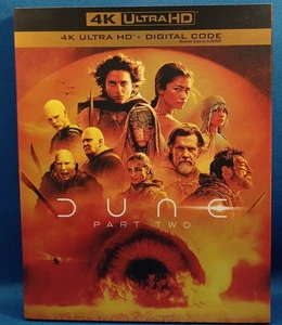Dune: Part Two (Ultra HD, 2024) FREE USPS GROUND ADVANTAGE SHIPPING - Picture 1 of 5