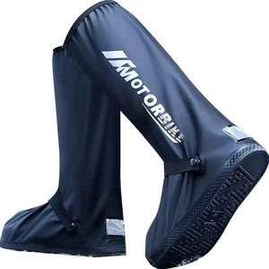Waterproof Reflective Motorcycle Rain Boots – Non-slip, Reusable Protection - Bild 1 von 25