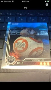 BB-8 - 2023 Topps Chrome Black Star Wars #5 - Foto 1 di 2