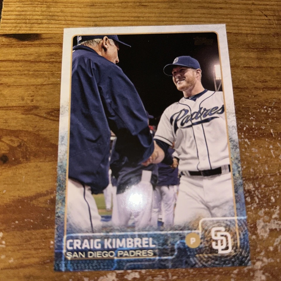 Actualización Topps 2015 #US237 CRAIG KIMBREL SP IMPRESIÓN CORTA VARIACIÓN ATLANTA BRAVES Foto 1 de 1