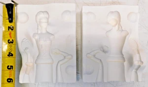 Vintage Albertas Formen 1981 "Victorian Doll" #A-267 Keramik Stülpform #73 - Bild 1 von 7