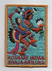 Koshare Indian Kiva (Colorado) Dance Patch, Boy Scouts, Yellow Brd,/Rectangle - Picture 1 of 1