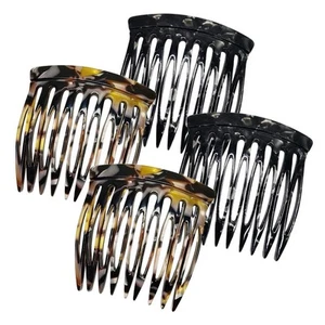 Hair Side Combs - Small French Side Hair Comb Clips for Women Decorative Fren... - Picture 1 of 6