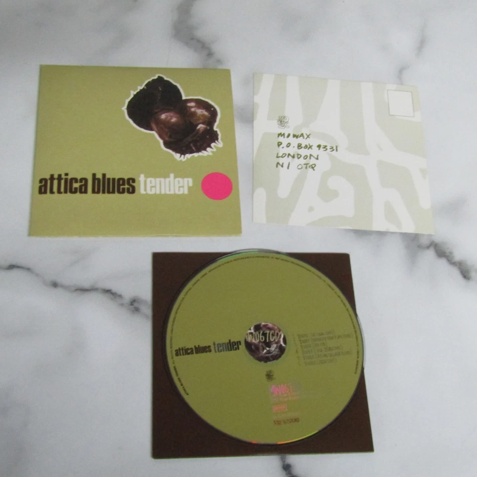 Attica Blues Tender CD - 6 Track CD Single With Inserts Foto 1 de 1