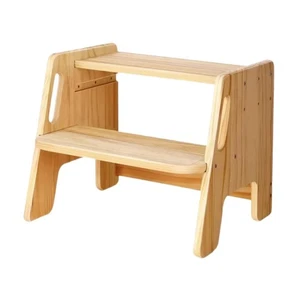 Toilet Stool 2 Tier Toilet Auxiliary Step for Toilet Indoor Outdoor High Bed - Picture 1 of 5