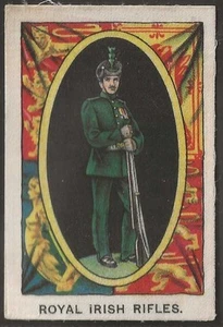 MY WEEKLY-OUR SOLIDER BOYS 1915 (SILK SILKS M14)-#09- ROYAL IRISH RIFLES - Picture 1 of 2