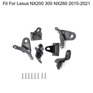 1pair Car headlight repair kit Black plastic For Lexus NX200 300 NX260 2015-2021 - Picture 1 of 7