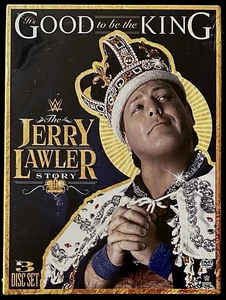 JERRY LAWLER SEALED 3-DVD SET “It’s Good To Be The King” WWE Doc Wrestling Gift! - Bild 1 von 4