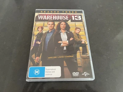 WAREHOUSE 13 - SEASON 3 - 4 DISC SET -  AS NEW - AWESOME - image 1 of 3
