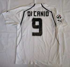 MAGLIA CALCIO VINTAGE SS LAZIO 2004/05 #9 DI CANIO MATCH WORN PUMA AWAY - Foto 1 di 19