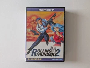 Rolling Thunder 2 MegaDrive MD T-14133 1991 NTSC-J Japan SEGA namcot game USED - Picture 1 of 11