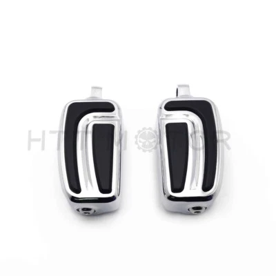 Clavijas de pie cromadas AirFlow para Harley Sportster 1200 Iron Street 500 CVO 1984-2017 Foto 1 de 4
