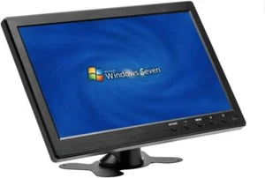 10.1" Inch HD LCD Screen Monitor PC CCTV HDMI/VGA/BNC Color Display Dual Speaker - Picture 1 of 13