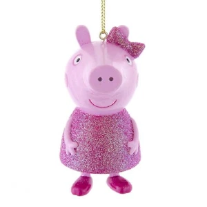 Peppa Pig™ Pink In Glitter Dress Ornament - Picture 1 of 1