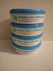 Up & Up Diaper Pail Refill Bags 4pk - Picture 1 of 2